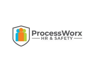 ProcessWorx logo design by pixalrahul