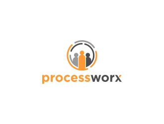 ProcessWorx logo design by CreativeKiller