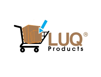 LUQ logo design by AamirKhan