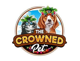 The Crowned Pet logo design by DreamLogoDesign