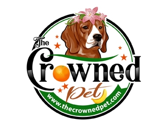 The Crowned Pet logo design by DreamLogoDesign