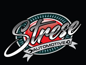 Strese Automotive LLC. logo design by Upoops