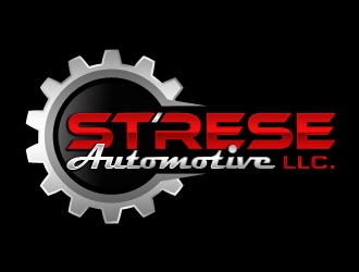 Strese Automotive LLC. logo design by Benok