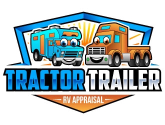 Tractor Trailer Recreational Vehicle Appraisal - TT RV Appraisal.com logo design by Suvendu