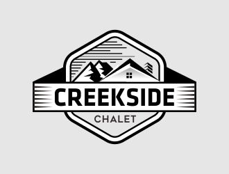 Creekside Chalet logo design by AisRafa