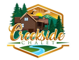 Creekside Chalet logo design by Suvendu