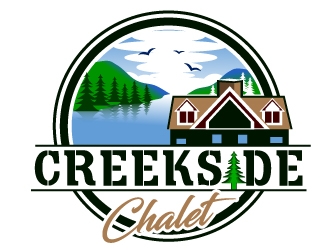 Creekside Chalet logo design by Suvendu