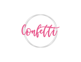 Confetti logo design by RIANW