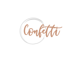 Confetti logo design by RIANW