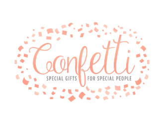 Confetti logo design by HaveMoiiicy
