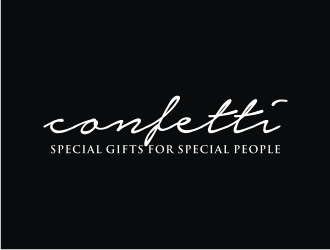 Confetti logo design by logitec