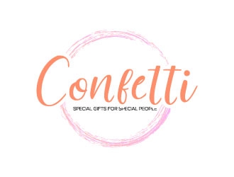 Confetti logo design by aryamaity