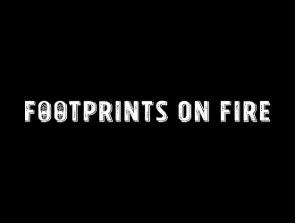 Footprints on Fire logo design by N3V4