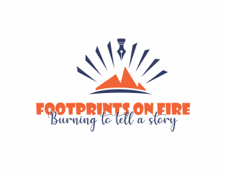 Footprints on Fire logo design by up2date