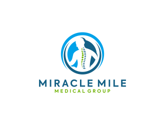 Miracle Mile Medical Group logo design by juliawan90
