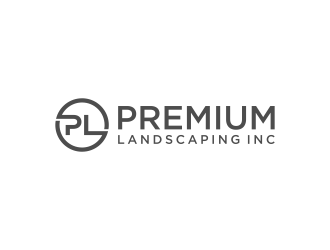 premium landscaping inc logo design by salis17