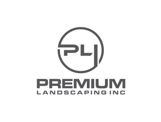 premium landscaping inc logo design by tejo