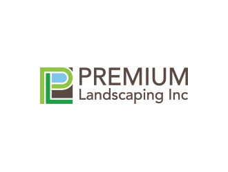 premium landscaping inc logo design by yippiyproject