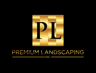 premium landscaping inc logo design by luckyprasetyo