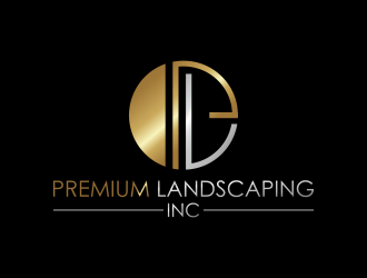 premium landscaping inc logo design by sitizen