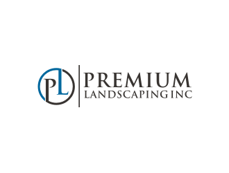 premium landscaping inc logo design by BintangDesign
