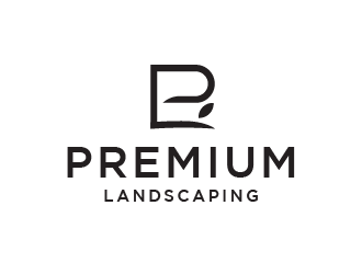 premium landscaping inc logo design by SOLARFLARE