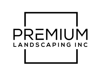 premium landscaping inc logo design by cintoko