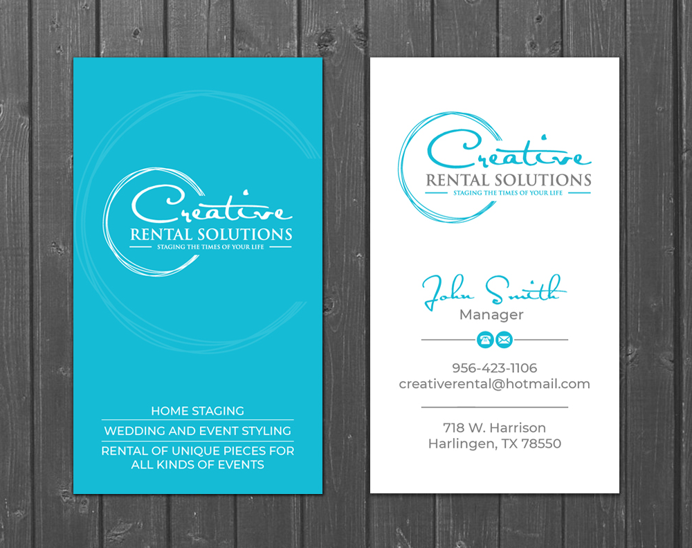 Creative Rental Solutions    logo design by Boomstudioz