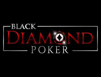 Black Diamond Poker logo design by jaize
