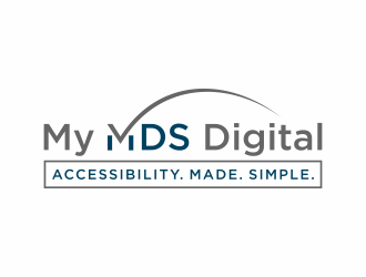 Company Name: My MDS Digital    Slogan: Accessibility. Made. Simple. logo design by checx