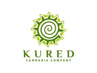 Kured Cannabis Company logo design by sakarep