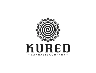 Kured Cannabis Company logo design by CreativeKiller