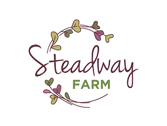 Steadway Farm logo design by logolady