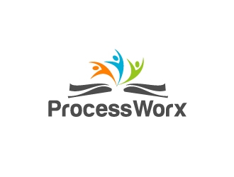 ProcessWorx logo design by Marianne