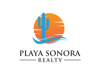 Playa Sonora Realty logo design by Zeratu