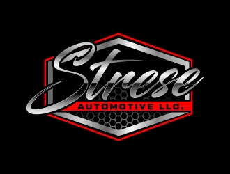 Strese Automotive LLC. logo design by Erasedink