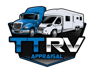 Tractor Trailer Recreational Vehicle Appraisal - TT RV Appraisal.com logo design by DreamLogoDesign