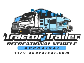 Tractor Trailer Recreational Vehicle Appraisal - TT RV Appraisal.com logo design by aRBy