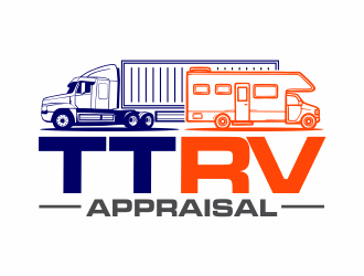 Tractor Trailer Recreational Vehicle Appraisal - TT RV Appraisal.com logo design by agus