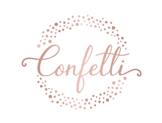 Confetti logo design by Roma