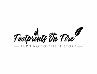 Footprints on Fire logo design by up2date