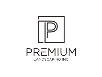 premium landscaping inc logo design by Zeratu