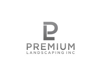 premium landscaping inc logo design by sabyan