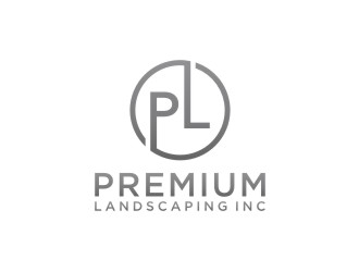 premium landscaping inc logo design by sabyan