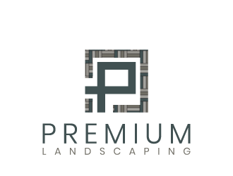 premium landscaping inc logo design by tec343