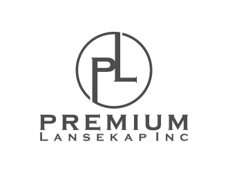premium landscaping inc logo design by BlessedArt