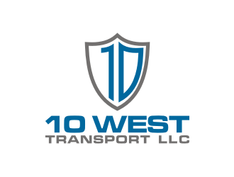 10 WEST TRANSPORT LLC logo design by rief