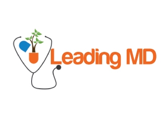 Leading MD  logo design by AamirKhan