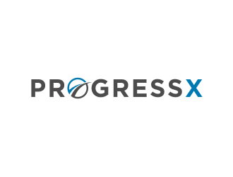 Progress X logo design by logitec
