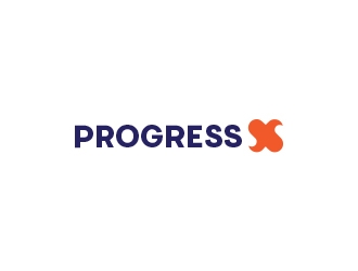 Progress X logo design by heba